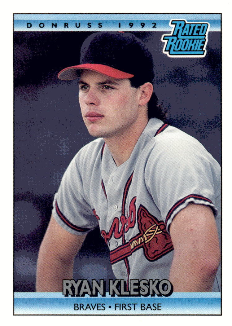 1992 Donruss #13b Ryan Klesko