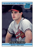 1992 Donruss #13b Ryan Klesko