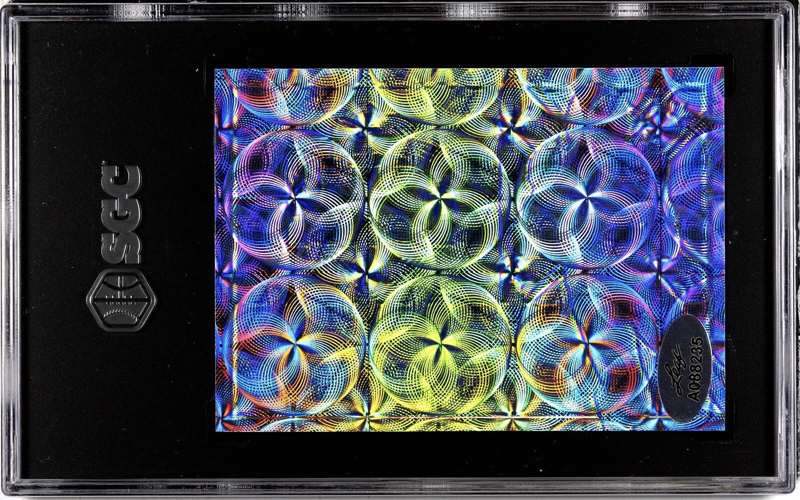 1/1 Jonathan Mingo RC Auto 2023 Leaf Metal State Pride Pigskin Pre-Prod SGC 10GM