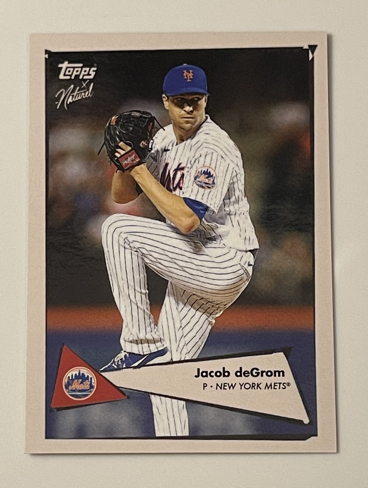 2022 Topps X Naturel JACOB DEGROM 1952 Topps #35 MLB NEW YORK METS/RANGERS