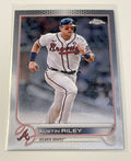 2022 Topps Chrome - Austin Riley* 3B - MLB NL  Atlanta Braves Baseball Card #116