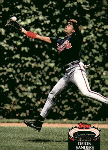 1992 Stadium Club #15 Deion Sanders