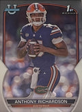 ANTHONY RICHARDSON 2022 BOWMAN U CHROME ROOKIE FOOTBALL CARD-#65-GATORS 🔥🏈🔥