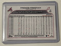 Freddie Freeman* - 2022 Topps Chrome Card #14 - MLB Atlanta Braves - WS Champion