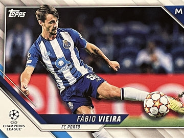 2021-2022 Topps UEFA Champions League Soccer Fabio Vieira # 75 FC PORTO MINT!