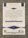 Bobby Witt Jr RC 2022 Topps X Wander Franco Collection #8 MLB Kansas City Royals