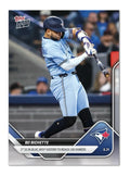 Bo Bichette 1st* Toronto Blue Jay SS  To 100 HR - 2025 MLB Topps NOW - Card #241