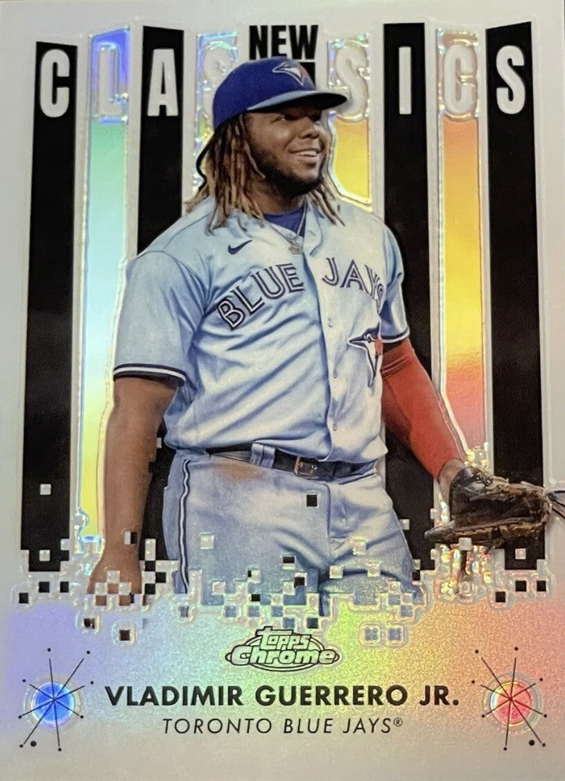 2022 TOPPS CHROME NEW CLASSICS REFRACTOR VLADIMIR GUERRERO JR. TORONTO BLUE JAYS