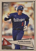 2022 Topps X 1952 Topps by Naturel Freddie Freeman - MLB LA Dodgers Baseball #23