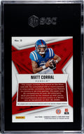 2022 Panini Chronicles Draft Picks Rookies Stars Matt Corral RC Panthers SGC 9.5