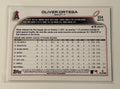 2022 Topps Series 2 Oliver Ortega RC - MLB Rookie - Los Angeles Angels Card #554