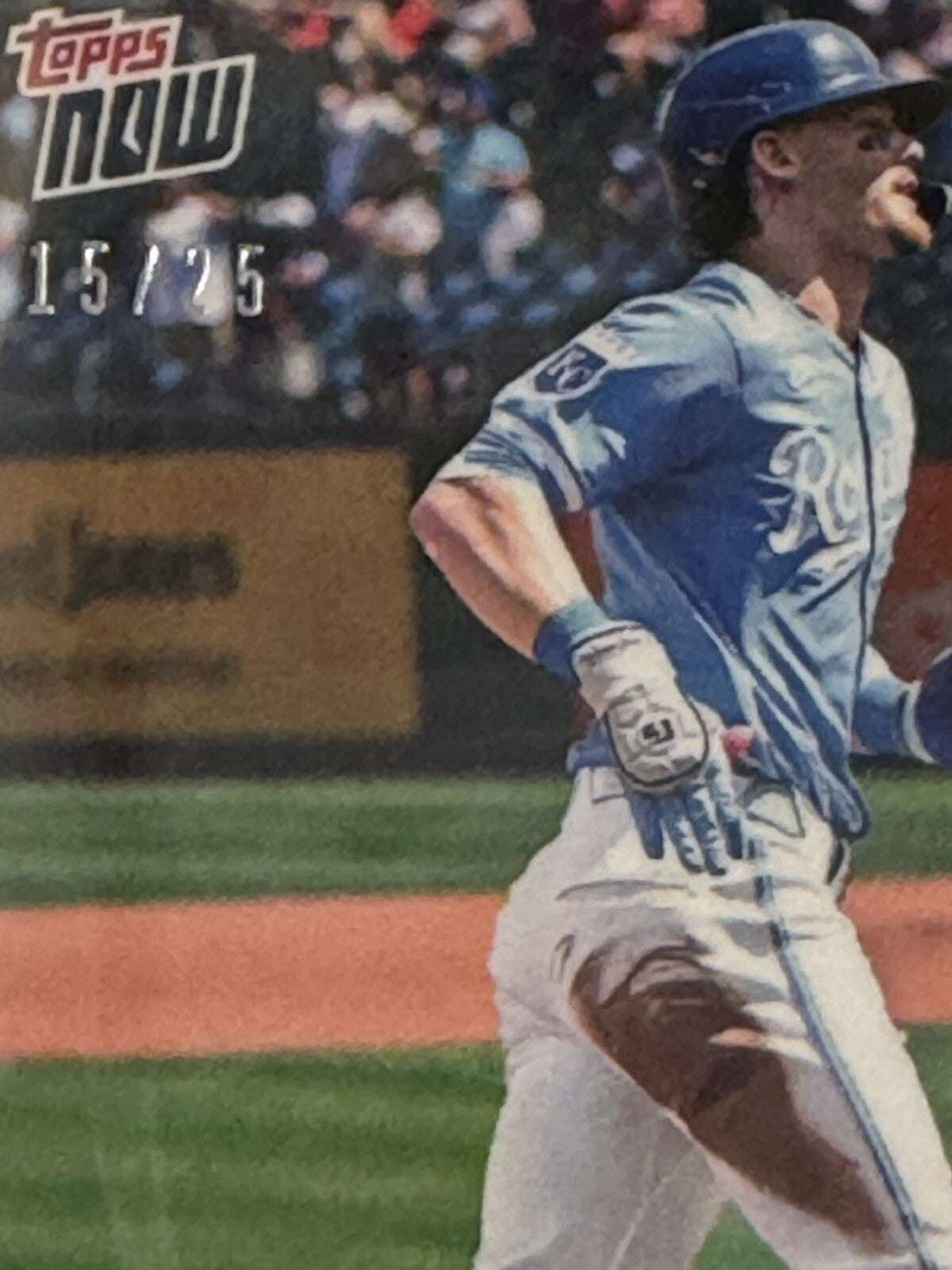 15/25 Bobby Witt Jr. 2024 Topps Now MLB Royals Blue Parallel trading card