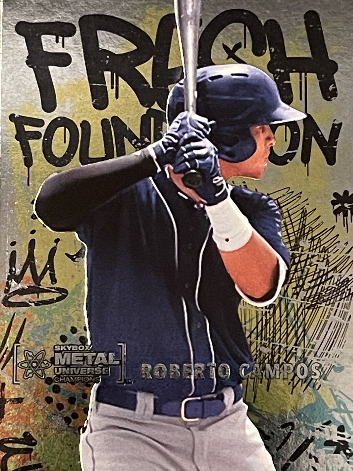 2021 Skybox Metal Universe Roberto Campos Fresh Foundations Copper #FF39