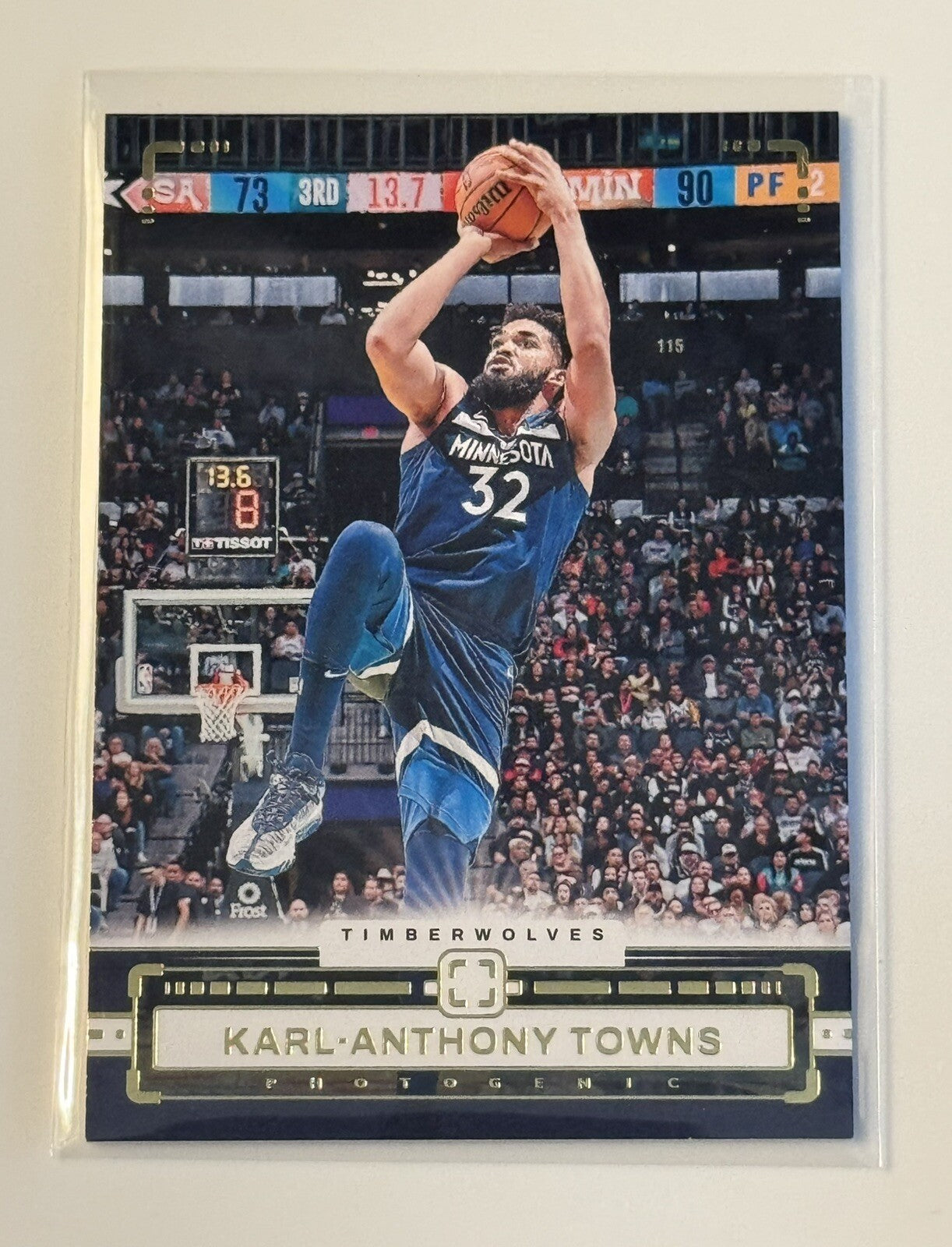 2023-24 Panini Photogenic Karl Anthony Towns NBA Minnesota Timberwolves Card 26*
