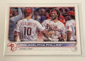 2022 Topps Series 2 Philadelphia Phillies Team Card/ Base Parallel MLB Card #501