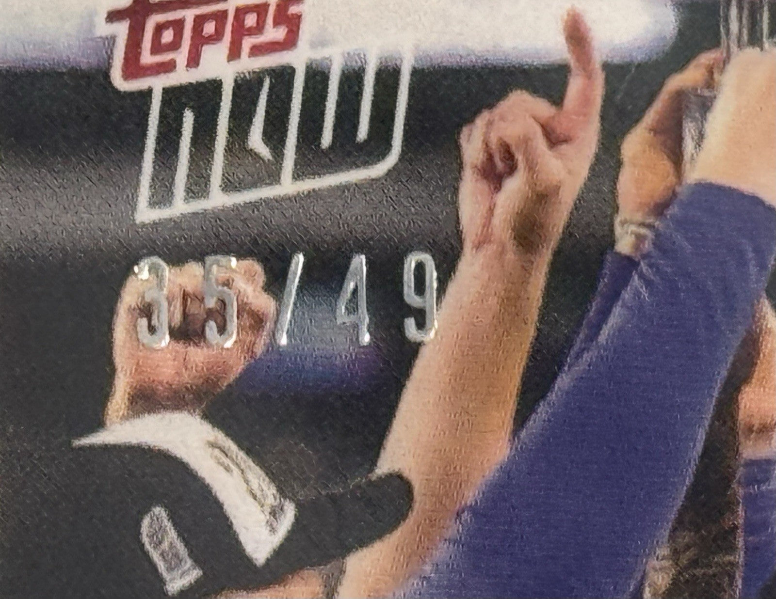 35/49* MOOKIE BETTS 2024 TOPPS NOW WORLD SERIES GAME-USED CONFETTI WSC-2A SEALED