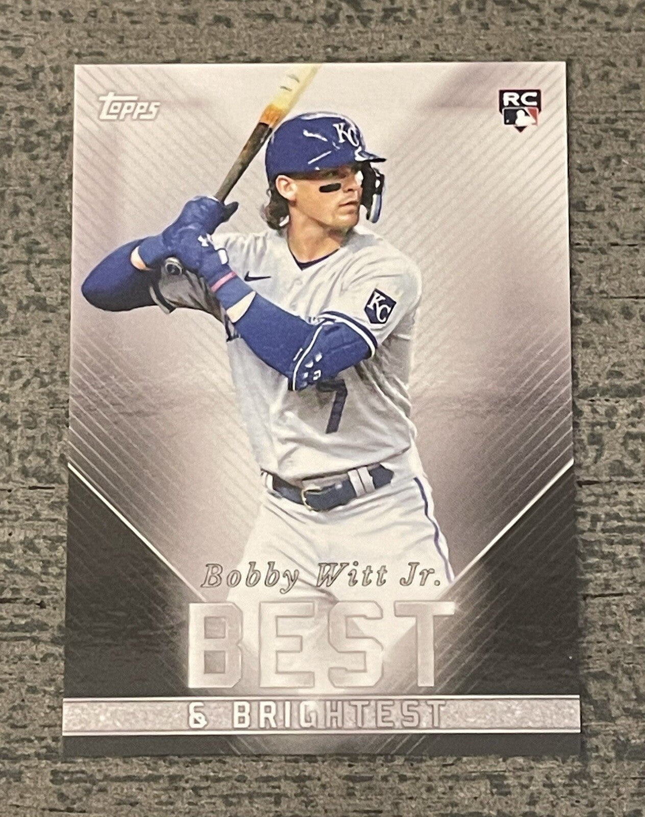 Bobby Witt Jr RC 2022 Topps X Wander Franco Collection #8 MLB Kansas City Royals