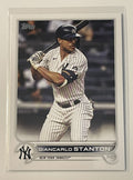 2022 Topps Series 1 - Giancarlo Stanton- Card #650 MLB New York Yankees Baseball