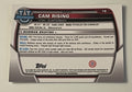 CAM RISING 2022 BOWMAN U 1ST BOWMAN CHROME CARD #76 NCAA UTAH UTES NFL DRAFT !