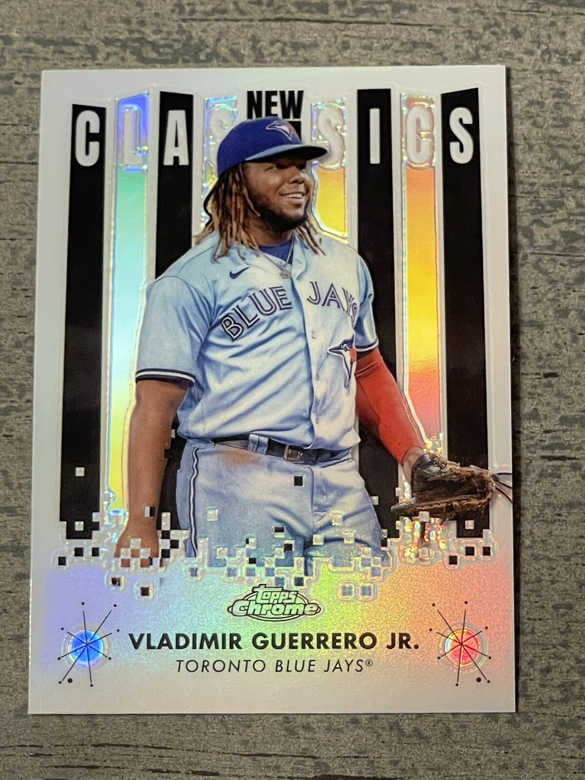 2022 TOPPS CHROME NEW CLASSICS REFRACTOR VLADIMIR GUERRERO JR. TORONTO BLUE JAYS