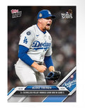 2024 MLB WS Topps NOW BLAKE TREINEN - WORLD SERIES LA Dodgers Card #883 - READY!