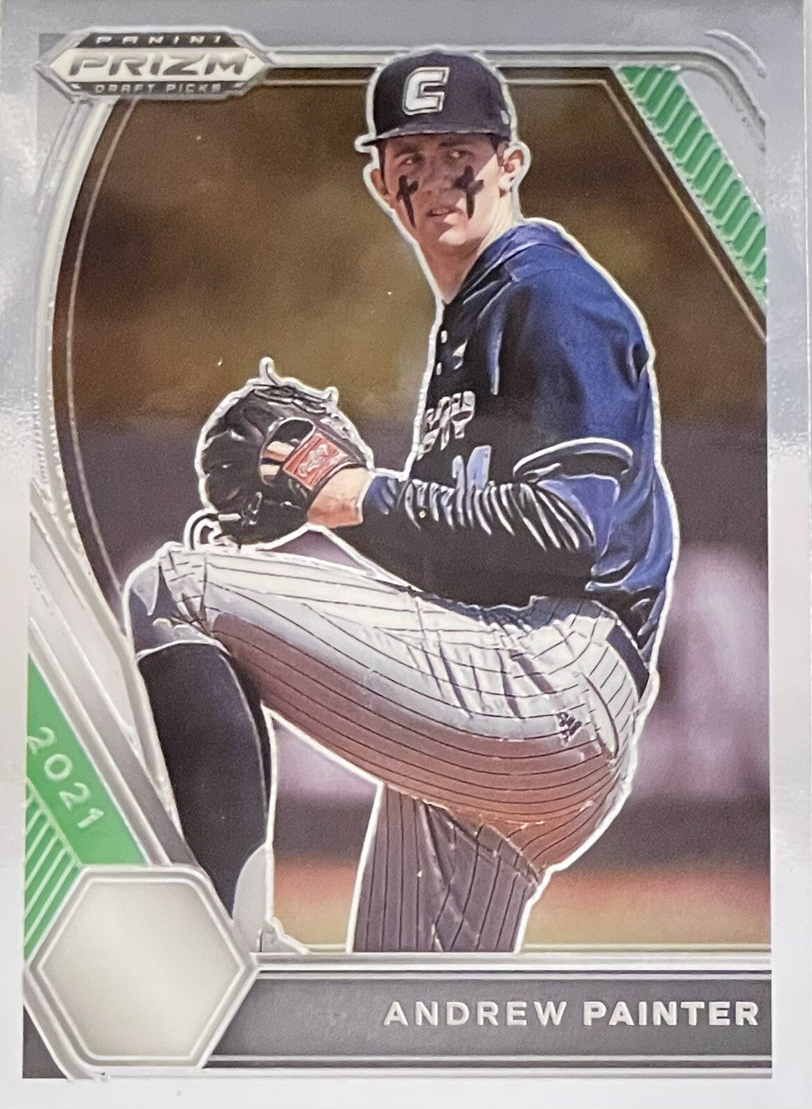 2021 Panini Prism Draft Andrew Painter* RC Card #PDP-13 - MLB Prospect Phillies*