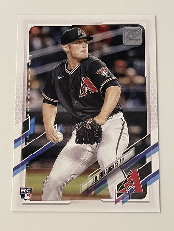 2021 Topps Update Series J.B. Bukauskus* RC #US74 Rookie - Arizona Diamondbacks