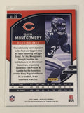 2021 Panini Absolute David Montgomery* Silver Parallel NFL Chicago Bears Card 26