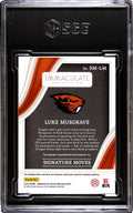 2023 Panini Immaculate Luke Musgrave 36/49 RC Auto Rookie OS Bears/Packers SGC 8