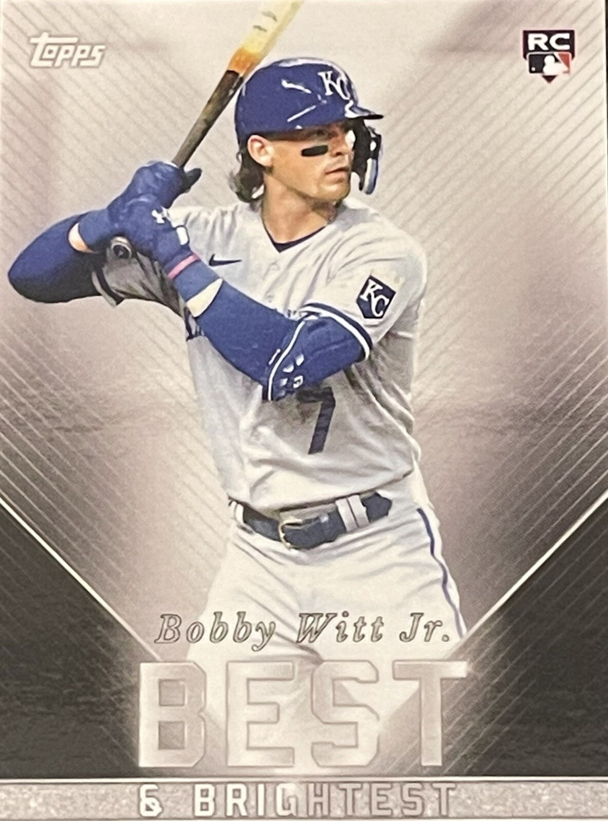 Bobby Witt Jr RC 2022 Topps X Wander Franco Collection #8 MLB Kansas City Royals