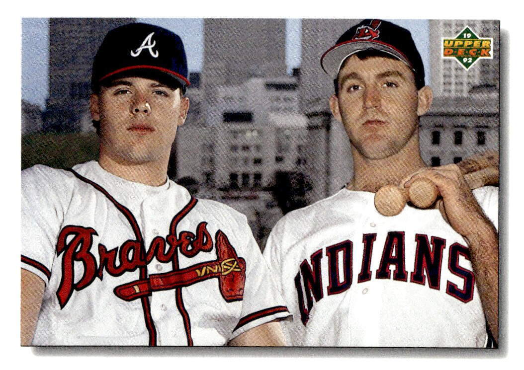 1992 Upper Deck #1 Star Rookie Checklist (Ryan Klesko / Jim Thome)