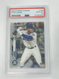 2020 Topps Chrome Kyle Lewis* Rookie #186 PSA 10 RC NON Refractor - MLB Mariners