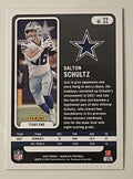 2022 Panini Absolute Football Dalton Schultz Dallas Cowboys Card Near Mint