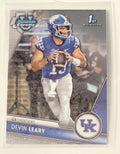 2023 1st Bowman Chrome University Devin Leary RC NCAA Kentucky Rookie - Card #56