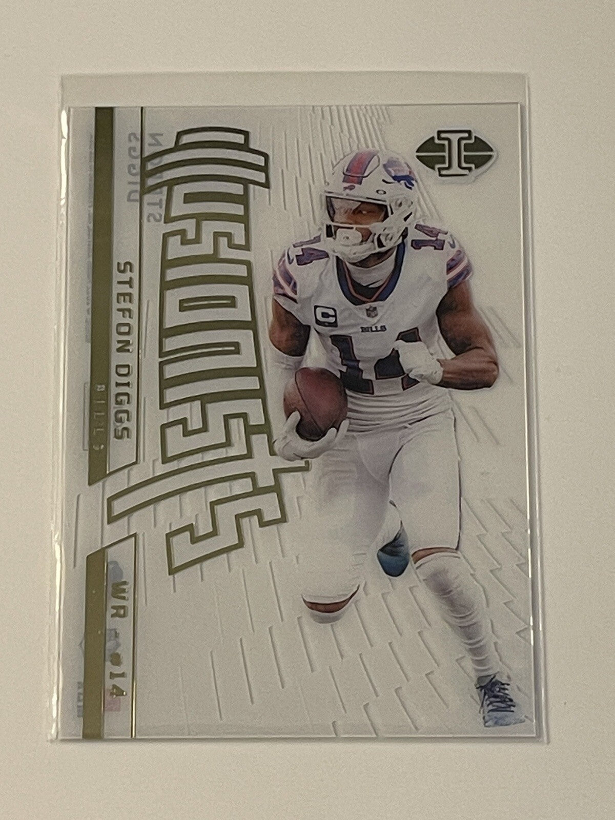 2022 Panini Illusions Illusionists Stefon Diggs Insert Card - Buffalo Bills #I-4