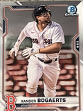Xander Bogaerts Refractor Bowman Chrome 2021 Baseball Card #85 MINT! $200 ML MAN