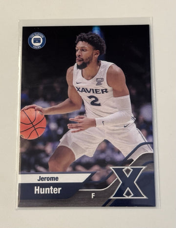 Jerome Hunter 2022 Campus Collection Players Trunk Card 6 NCAA Xavier Musketeers