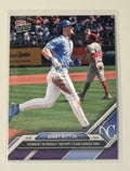 15/25* Bobby Witt Jr. Blue Parallel 2024 Topps Now MLB Royals 200 XBHs Card #596