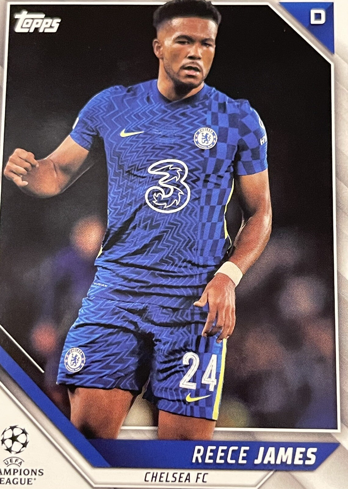2021-22 UEFA Champions League Base Starball Foil #138 - Reece James - Chelsea FC