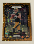 2023 Panini Prizm Sean Clifford RC Orange Lazer Packers SSP NFL Packers Card 338
