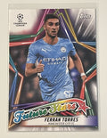 2022 Topps UEFA Champions Ferran Torres* - Future Stars Insert #FS-12 - Man City