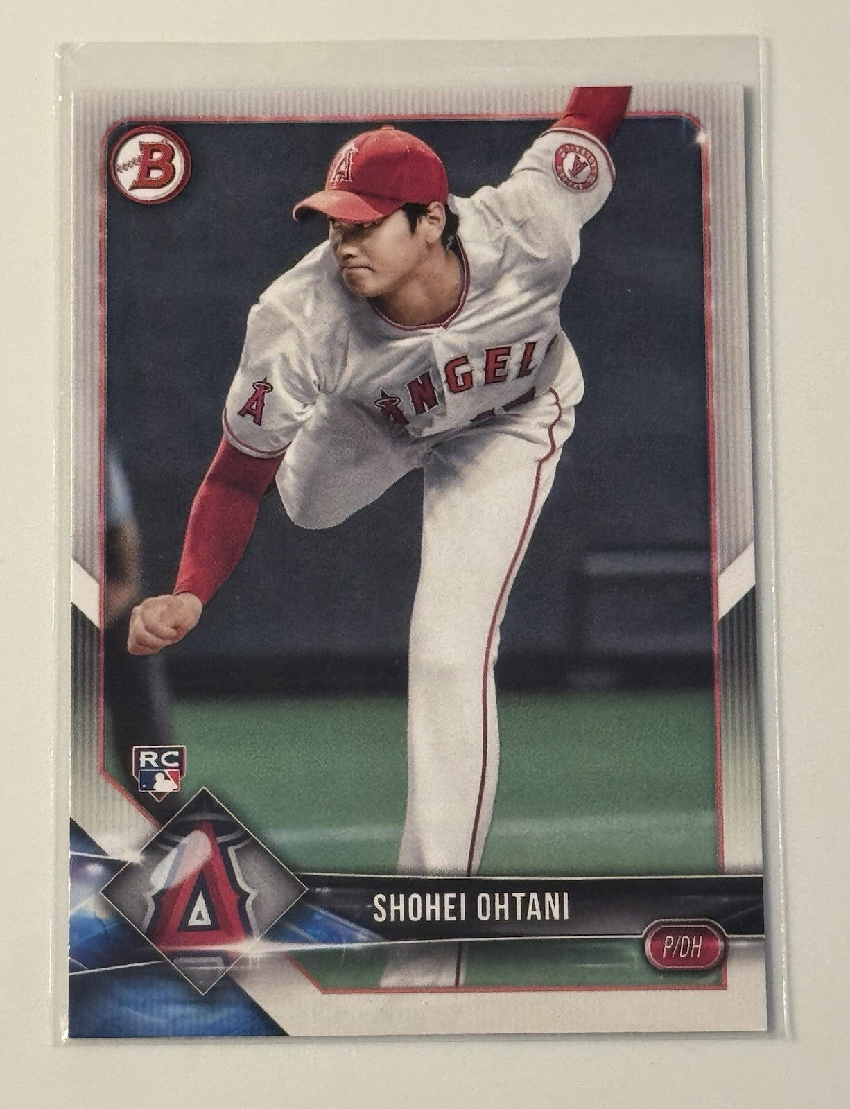 Shohei Ohtani 2018 Bowman Baseball Rookie Card #49 1st True RC Angels MVP - Mint