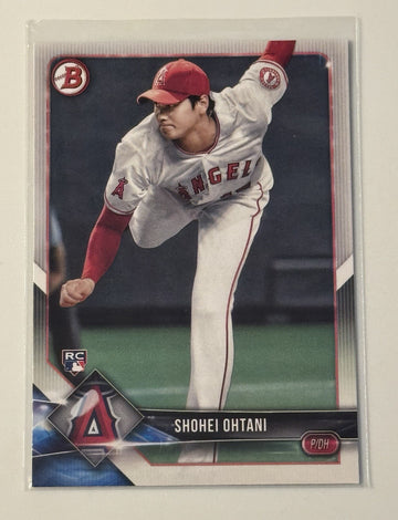 Shohei Ohtani 2018 Bowman Baseball Rookie Card #49 1st True RC Angels MVP - Mint