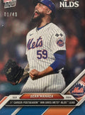 1/49* Sean Manaea* 1st Postseason Win Mets 2024 MLB Topps NOW - NY Mets Card 814