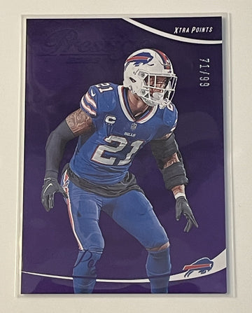 2023 Prestige Panini 71/99 Jordan Poyer  Extra Points NFL Buffalo Bills Card #33