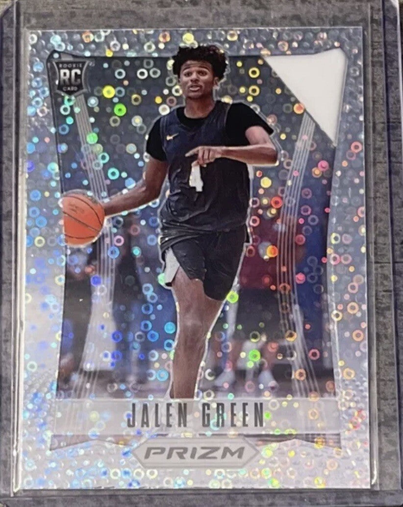 2021-22 Panini Prizm Draft Picks Flashback Jalen Green #4  RC