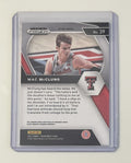Mac McClung 2021 Prizm Draft Picks Orange Cracked Ice Rookie Card in protective sleeve