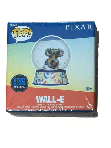 Funko Pop Pixar WALL-E snow globe vinyl figure boxed Five Below exclusive