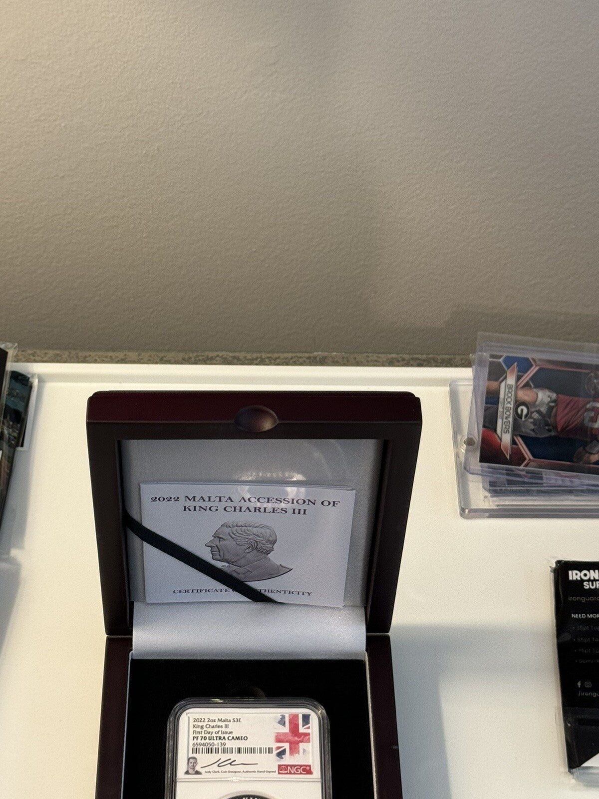 2022 2oz Malta S3E King Charles III NGC PF70 First Day Of Issue Jody Clark Sign*
