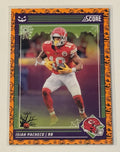 ISIAH PACHECO 2024 Panini Score Halloween Orange Pumpkins NFL KC Chiefs Card 138